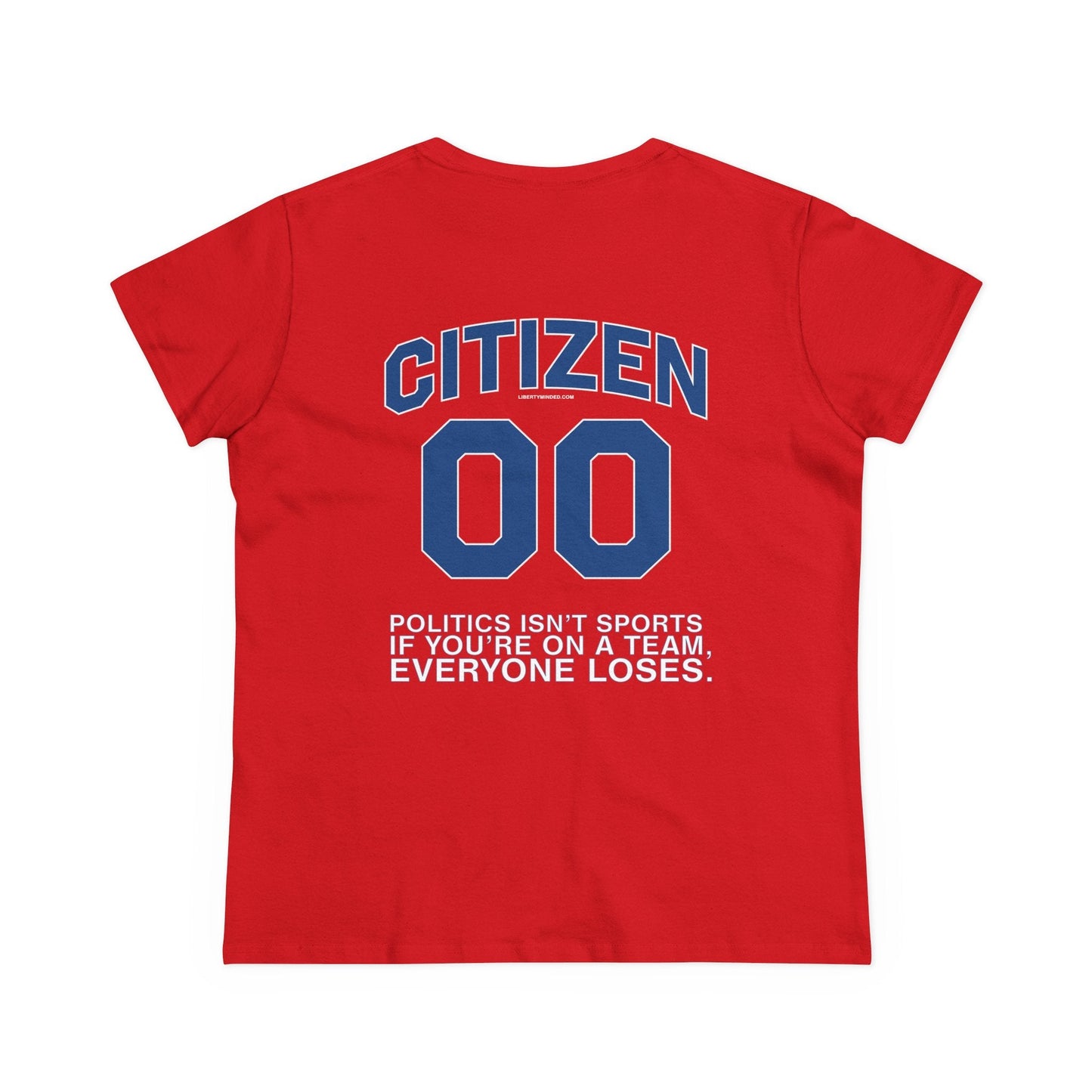 Team DEMOPUBLICANS Anti-Voting Ladies T-Shirt