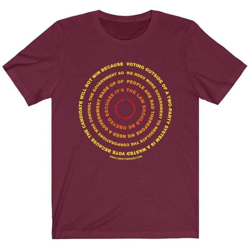 Circular Reasoning of Government Ladies T-Shirt