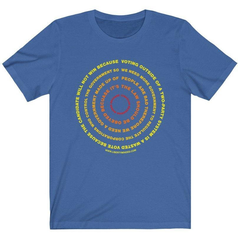 Circular Reasoning of Government Ladies T-Shirt