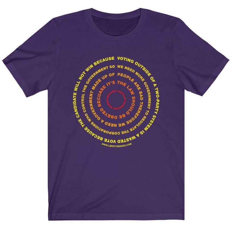 Circular Reasoning of Government Ladies T-Shirt