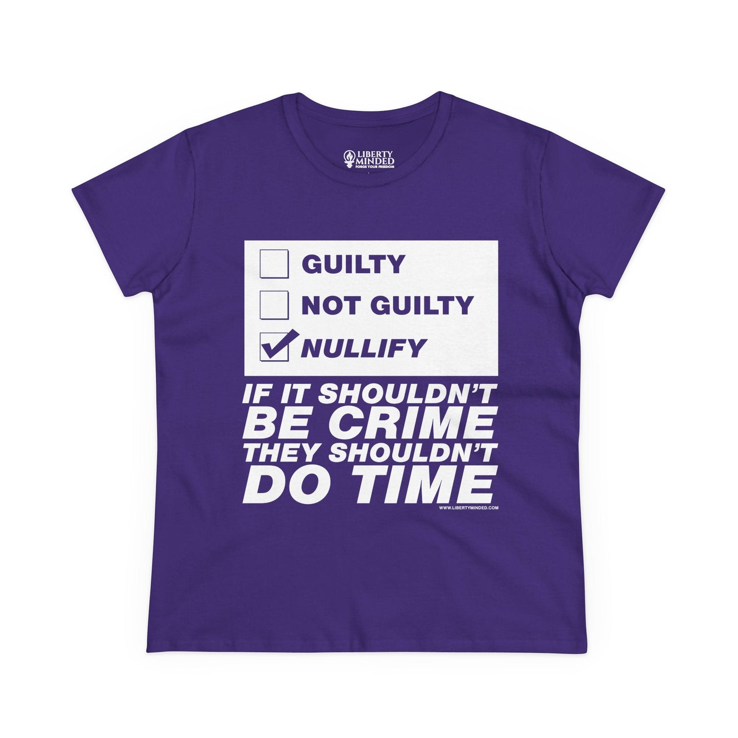 Jury Nullification Ladies T-Shirt