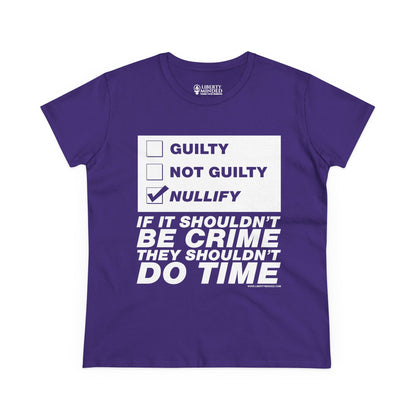 Jury Nullification Ladies T-Shirt