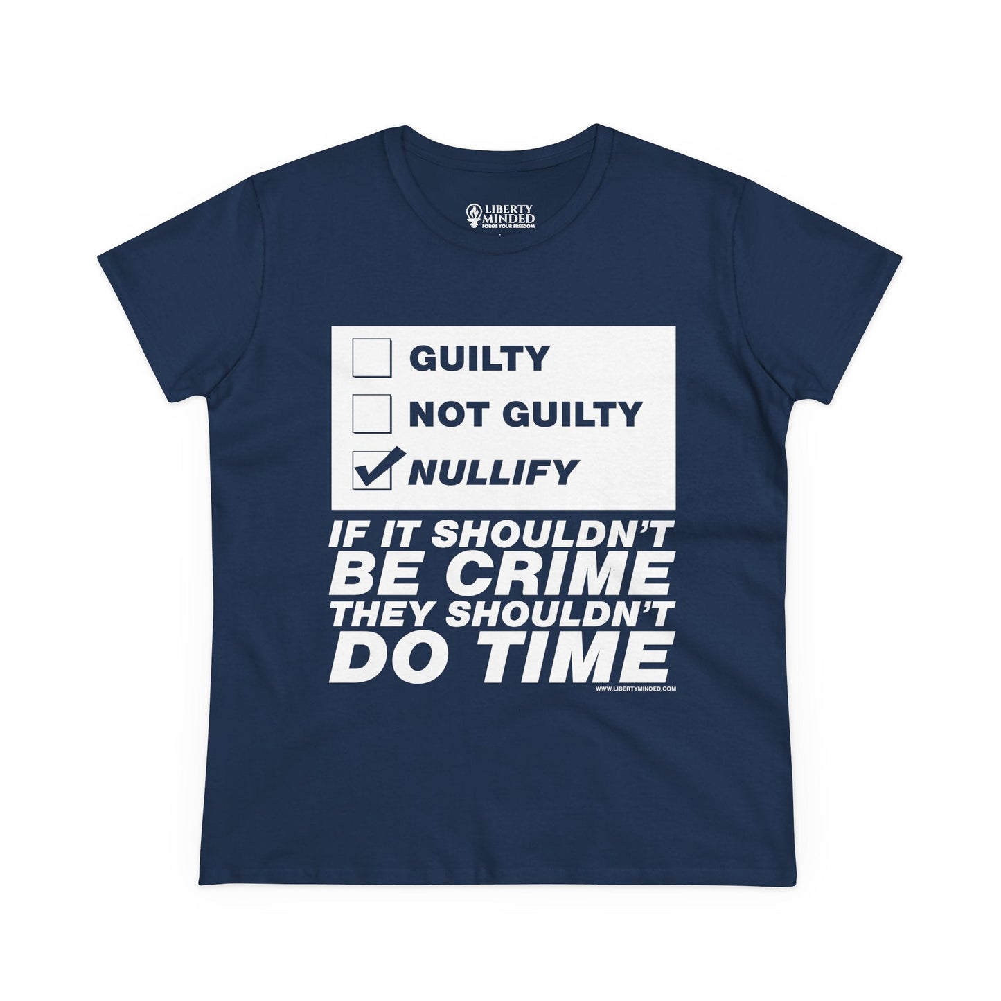 Jury Nullification Ladies T-Shirt