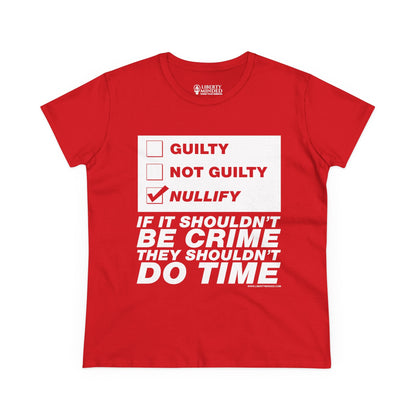 Jury Nullification Ladies T-Shirt