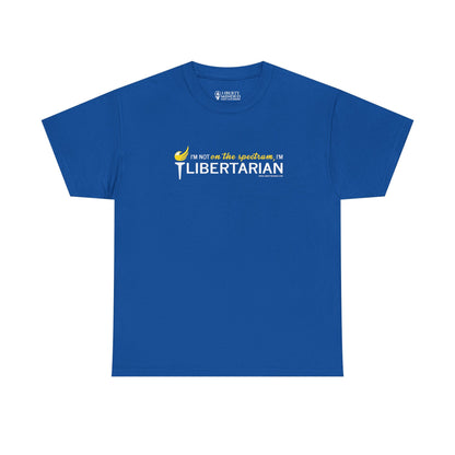 I'm not on the spectrum, I'm Libertarian
