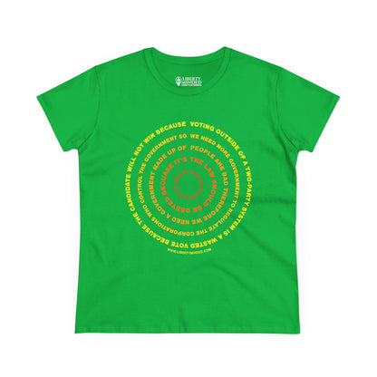 Circular Reasoning of Government Ladies T-Shirt