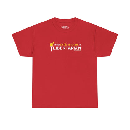 I'm not on the spectrum, I'm Libertarian