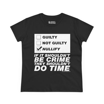 Jury Nullification Ladies T-Shirt