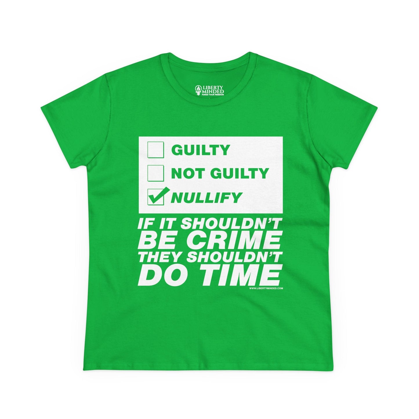 Jury Nullification Ladies T-Shirt